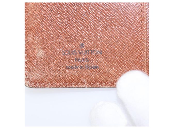 Louis Vuitton Agenda Cover Epi Leather PM Brown - view 6