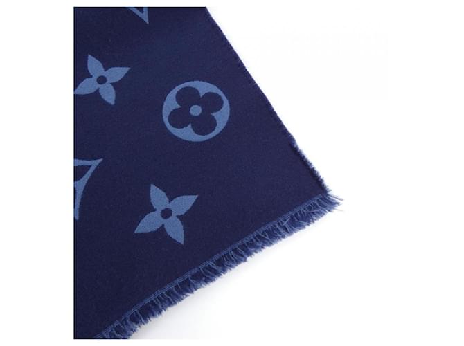 Sciarpa Monogram Vivienne Louis Vuitton Blu navy - vista 2