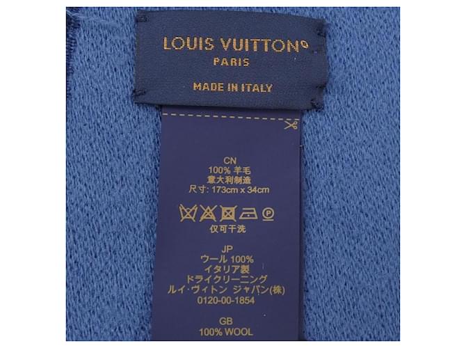 Sciarpa Monogram Vivienne Louis Vuitton Blu navy - vista 3