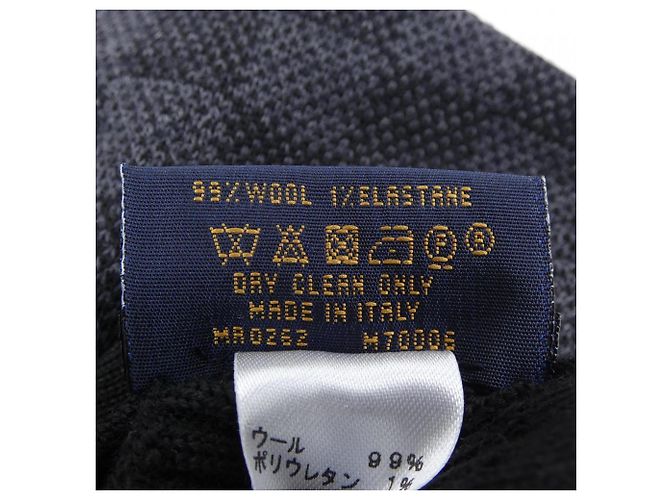 Guanti Louis Vuitton Gon Petit Damier Marrone Nero - vista 3