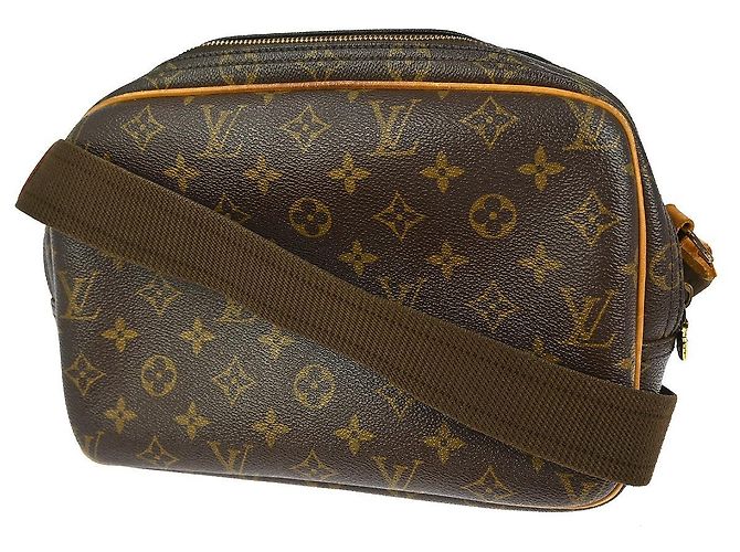 Borsa Reporter Louis Vuitton in tela Monogram PM Marrone - vista 2