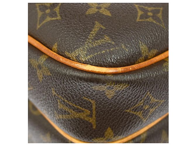 Borsa Reporter Louis Vuitton in tela Monogram PM Marrone - vista 7