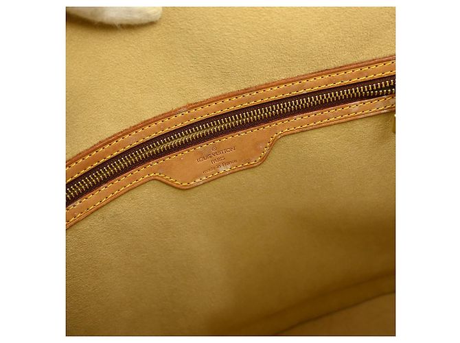 Borsa Babylone in Tela Monogram Louis Vuitton Marrone - vista 4