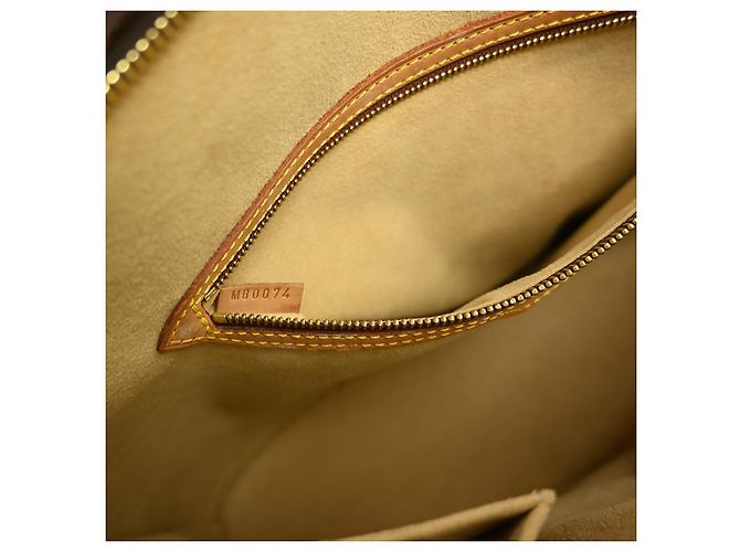 Borsa Babylone in Tela Monogram Louis Vuitton Marrone - vista 5