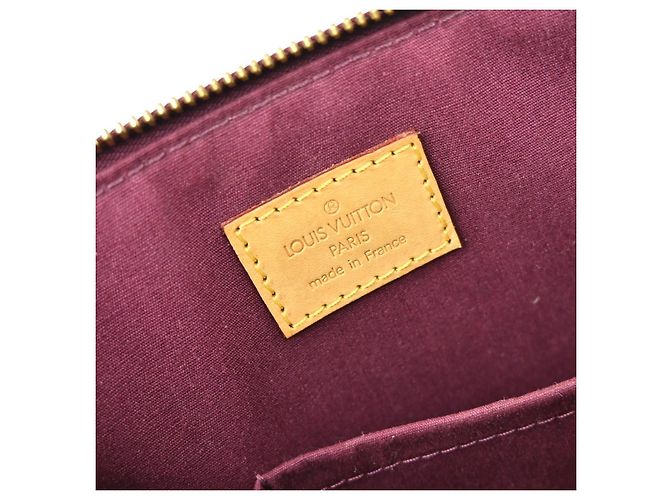 Borsa Bellevue Monogram Vernis PM di Louis Vuitton Porpora - vista 4