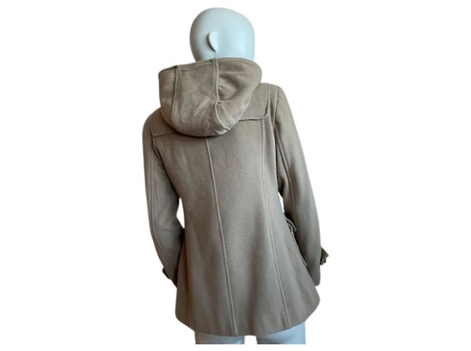 Autre Marque Abrigo duffle de lana y cachemira beige – LORENA Paris (T38) ✨ - vista 2