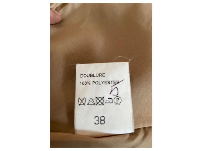 Autre Marque Abrigo duffle de lana y cachemira beige – LORENA Paris (T38) ✨ - vista 7