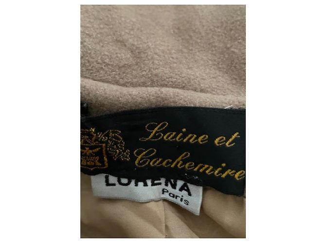 Autre Marque Abrigo duffle de lana y cachemira beige – LORENA Paris (T38) ✨ - vista 8