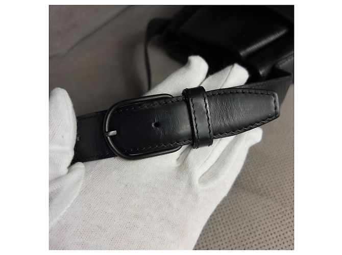 Louis Vuitton Sac d'épaule leather handbag Black - view 15