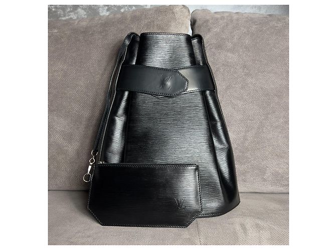 Louis Vuitton Sac d'épaule leather handbag Black - view 4