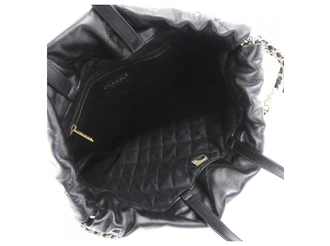 Zaino Chanel 22 Linea AS3313 Nero - vista 8
