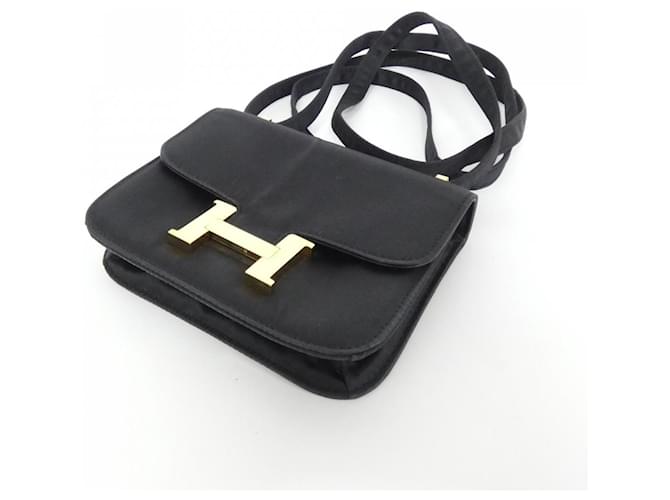 Borsa a Spalla Micro Constance 3 di Hermès Nero - vista 3