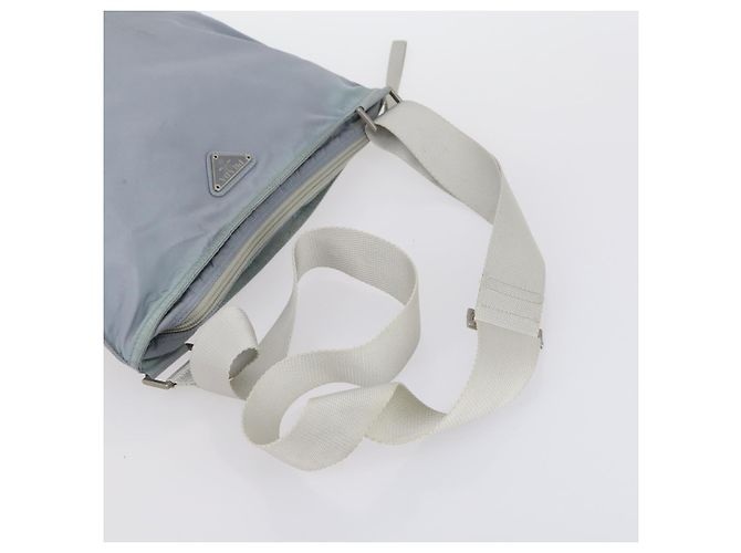 PRADA Handtasche Nylon 2 Set Grün Hellblau Auth am9845 - Ansicht 13