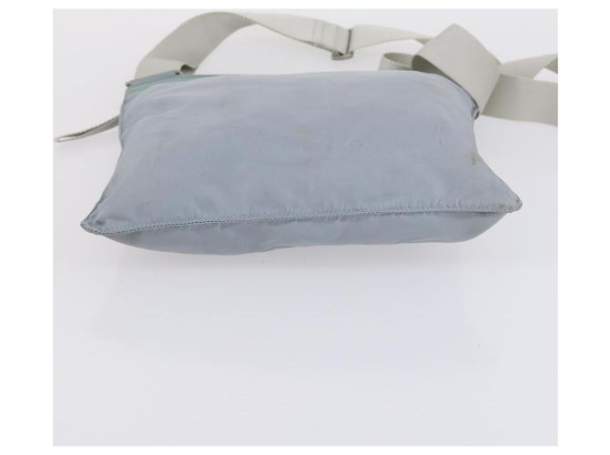 PRADA Handtasche Nylon 2 Set Grün Hellblau Auth am9845 - Ansicht 15