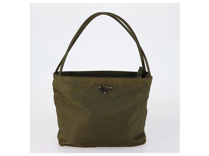 PRADA Handtasche Nylon 2 Set Grün Hellblau Auth am9845 - Ansicht 2