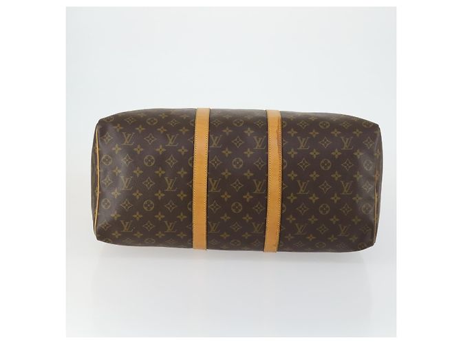 LOUIS VUITTON Borsa Boston Monogram Keepall 50 M41426 LV Auth 155160 Monogramma - vista 5