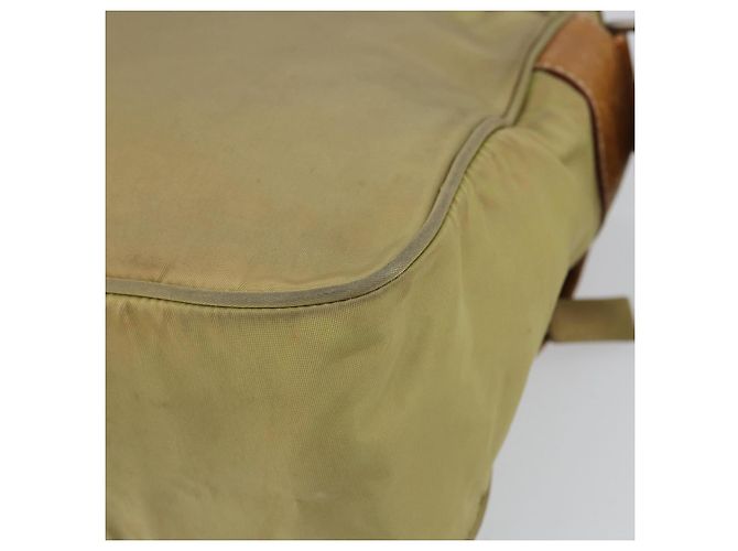 Borsa a Spalla PRADA Nylon Beige Argento Autentica 151654 - vista 17