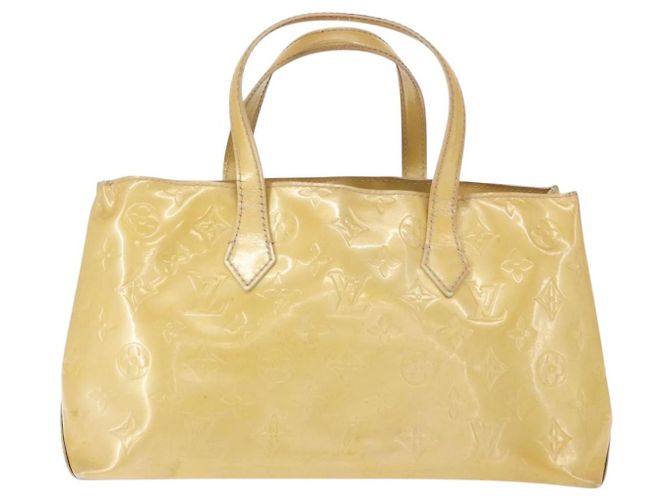 LOUIS VUITTON Borsa a Mano Monogram Vernis Wilshire PM Broncorail M91452 Auth BA8341 - vista 2