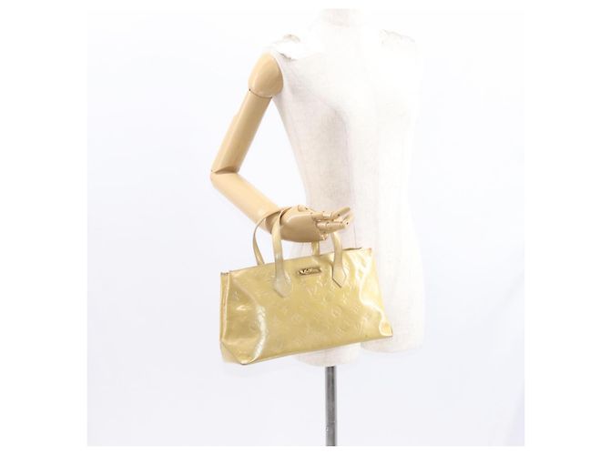 LOUIS VUITTON Borsa a Mano Monogram Vernis Wilshire PM Broncorail M91452 Auth BA8341 - vista 25