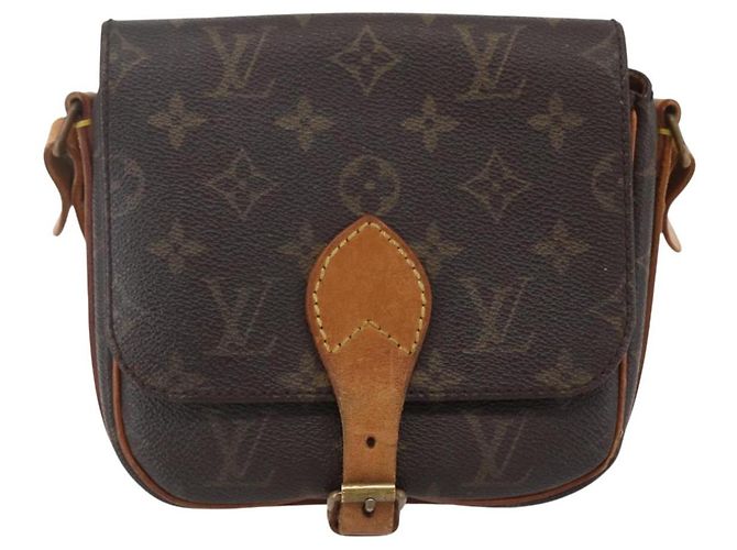 LOUIS VUITTON Borsa a Spalla Monogram Cartouchiere PM M51254 LV Auth ka848 Monogramma - vista 13