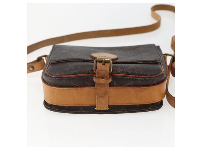 LOUIS VUITTON Borsa a Spalla Monogram Cartouchiere PM M51254 LV Auth ka848 Monogramma - vista 5
