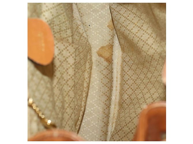 Zaino in pelle Gucci Bamboo marrone oro 003 1998 0016 Auth 153308 D'oro - vista 11