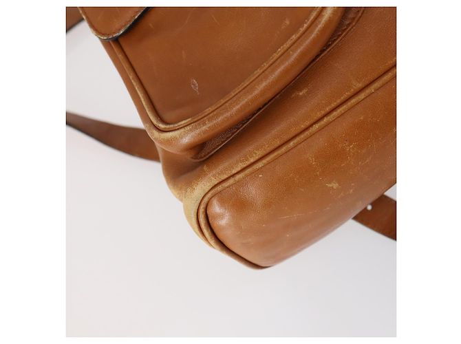 Zaino in pelle Gucci Bamboo marrone oro 003 1998 0016 Auth 153308 D'oro - vista 16