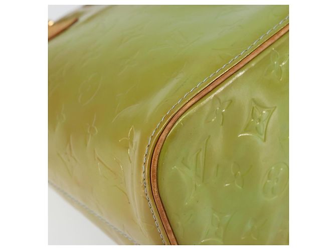 LOUIS VUITTON Borsa a Mano Monogram Vernis Houston Blu Baby M91005 LV Auth BA8959 Blu chiaro - vista 15