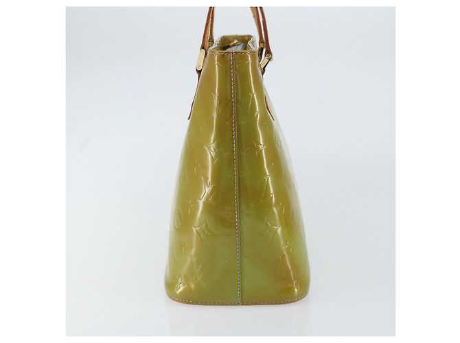 LOUIS VUITTON Borsa a Mano Monogram Vernis Houston Blu Baby M91005 LV Auth BA8959 Blu chiaro - vista 4
