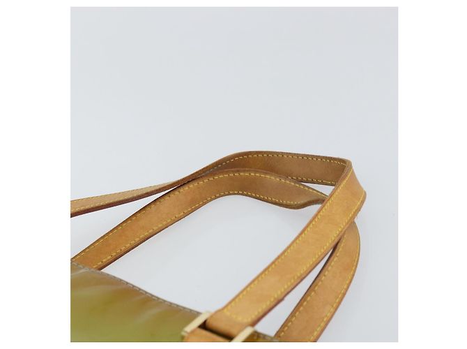 LOUIS VUITTON Borsa a Mano Monogram Vernis Houston Blu Baby M91005 LV Auth BA8959 Blu chiaro - vista 8