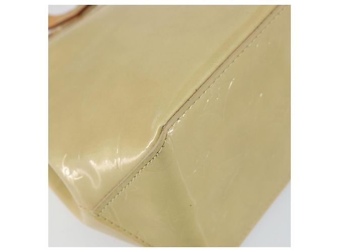 LOUIS VUITTON Borsa a Mano Monogram Vernis Reade PM Beige M91334 LV Auth ep12426 - vista 14