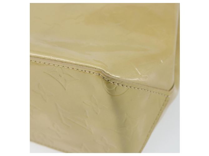 LOUIS VUITTON Borsa a Mano Monogram Vernis Reade PM Beige M91334 LV Auth ep12426 - vista 15