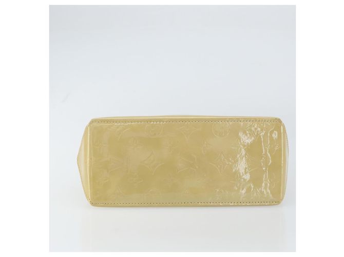 LOUIS VUITTON Borsa a Mano Monogram Vernis Reade PM Beige M91334 LV Auth ep12426 - vista 5