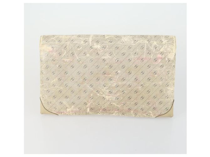 GUCCI GG Supreme Clutch Bag PVC 4 Set Beige Auth 151535 - vista 3