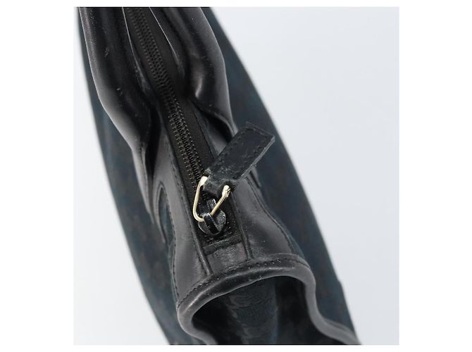 Borsa Tote GG Canvas Gucci Nera Argento 000 0855 Auth fm4978 Nero - vista 10