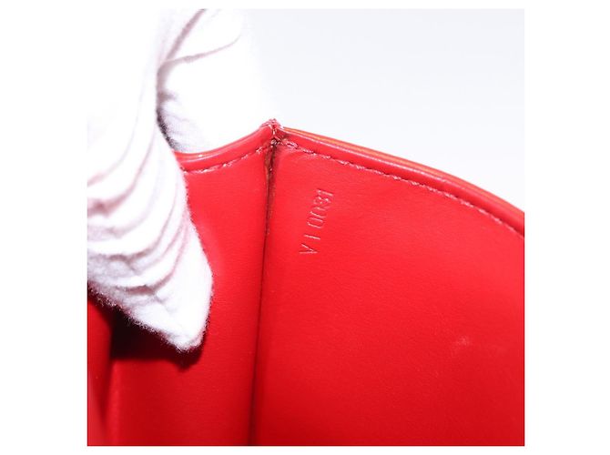 LOUIS VUITTON Borsa a Mano Spring Street Monogram Vernis Rossa M91135 Auth 157329SAV Rosso - vista 11