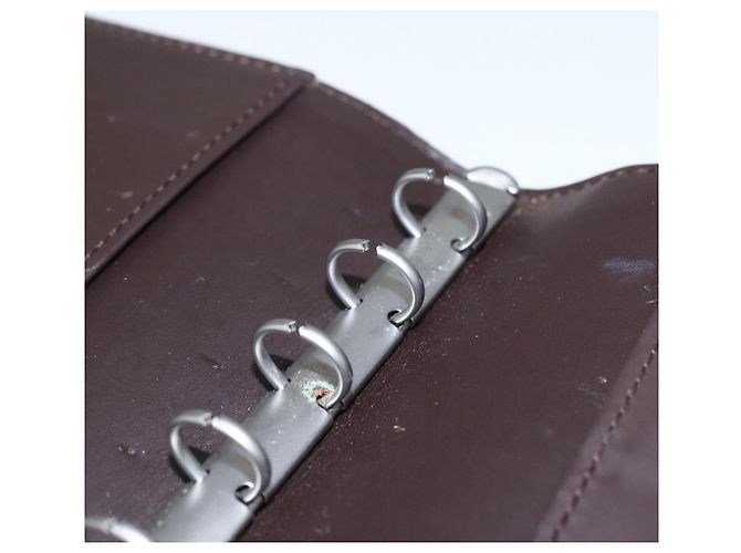 CUBIERTA DE AGENDA PM LOUIS VUITTON Epi Mocha R2005D LV Auth 159180 Castaño - vista 10
