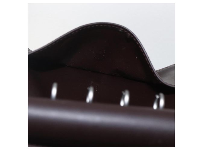 CUBIERTA DE AGENDA PM LOUIS VUITTON Epi Mocha R2005D LV Auth 159180 Castaño - vista 11