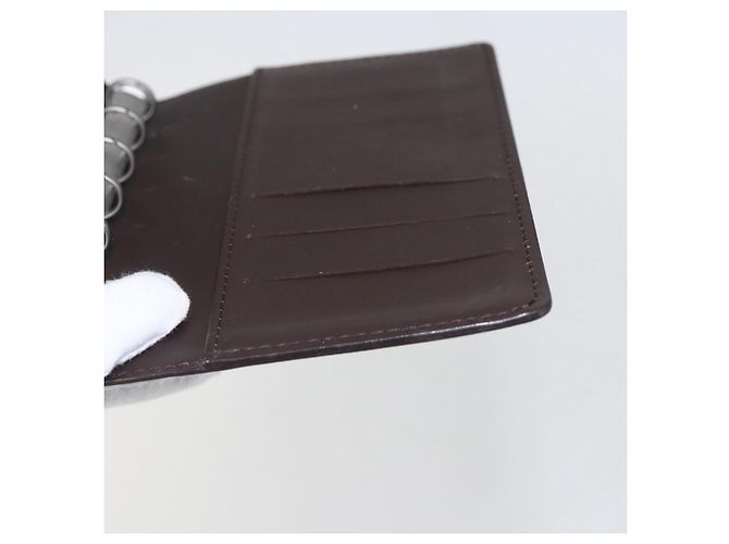 CUBIERTA DE AGENDA PM LOUIS VUITTON Epi Mocha R2005D LV Auth 159180 Castaño - vista 21
