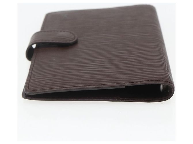 CUBIERTA DE AGENDA PM LOUIS VUITTON Epi Mocha R2005D LV Auth 159180 Castaño - vista 5