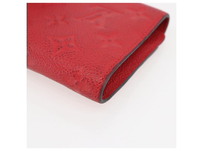 LOUIS VUITTON Empreinte Cartera Curie's Cartera Compacta M60735 Auth fm5008 Roja - vista 15