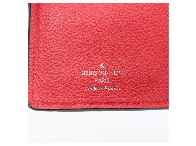 LOUIS VUITTON Empreinte Cartera Curie's Cartera Compacta M60735 Auth fm5008 Roja - vista 17