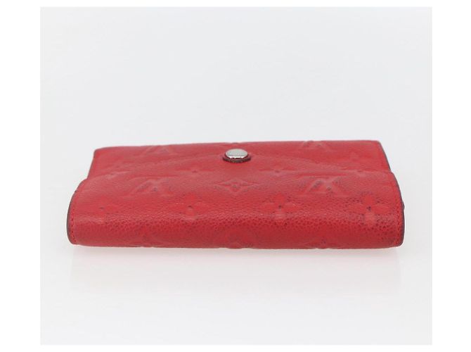 LOUIS VUITTON Empreinte Cartera Curie's Cartera Compacta M60735 Auth fm5008 Roja - vista 5