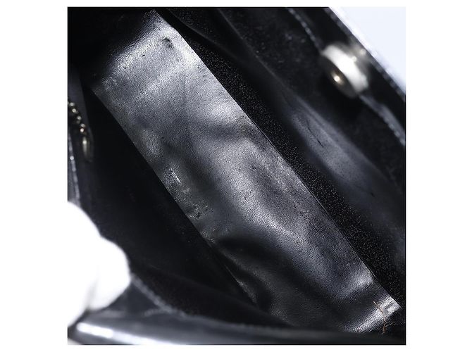 GUCCI Schultertasche Emaille Schwarz 000 0506 Auth ep12258 - Ansicht 10