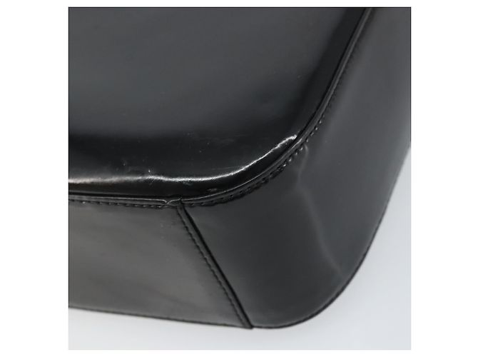 GUCCI Schultertasche Emaille Schwarz 000 0506 Auth ep12258 - Ansicht 15