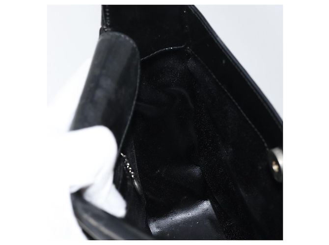 GUCCI Schultertasche Emaille Schwarz 000 0506 Auth ep12258 - Ansicht 18