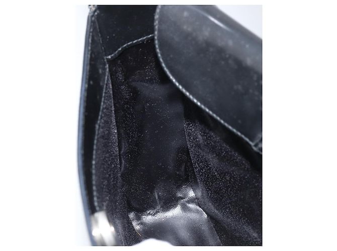 GUCCI Schultertasche Emaille Schwarz 000 0506 Auth ep12258 - Ansicht 19