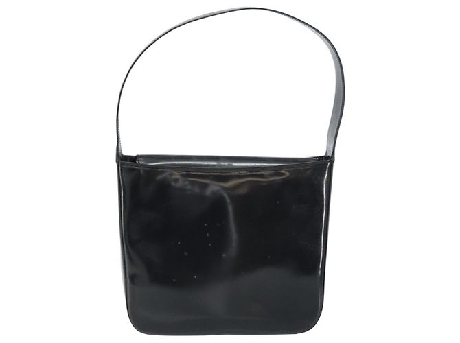 GUCCI Schultertasche Emaille Schwarz 000 0506 Auth ep12258 - Ansicht 2