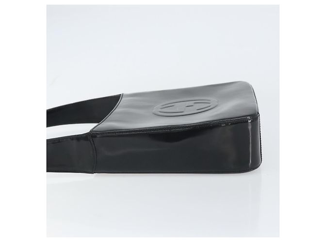 GUCCI Schultertasche Emaille Schwarz 000 0506 Auth ep12258 - Ansicht 4