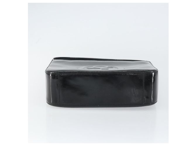 GUCCI Schultertasche Emaille Schwarz 000 0506 Auth ep12258 - Ansicht 5